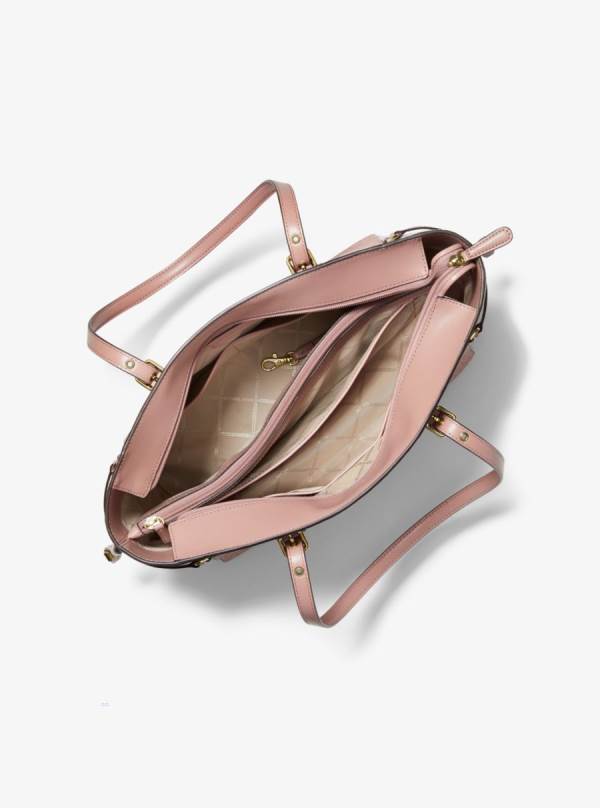 Damske Prenosná Taška Michael Kors Voyager Medium Color-Block Logo Viacfarebný - Kabelky Michael Kors Lacne | KDYJL-5693